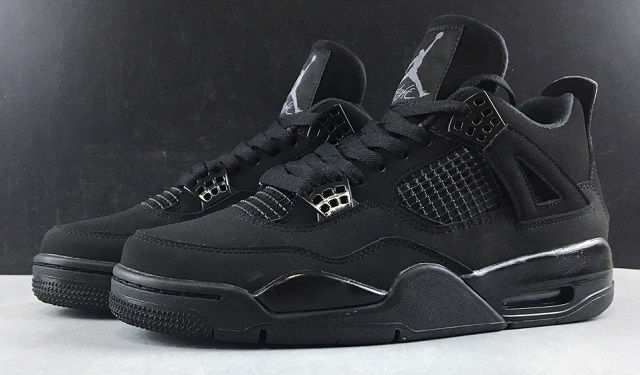 Air Jordan Retro 4 Grade AAA Black Cat Graphite [Cheap Jordans Shoes 4 16]